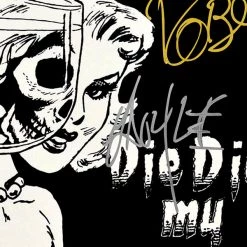 RARE-T The Misfits - Die Die My Darling Gold LP Limited Signature Edition Studio Licensed Custom Frame