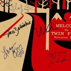 RARE-T Twin Peaks (1990) Script Limited Signature Edition Studio Licensed Custom Frame Limited Edition Frames 16 RARE-T Twin Peaks (1990) Script Limited Signature Edition Studio Licensed Custom Frame Limited Edition Frames