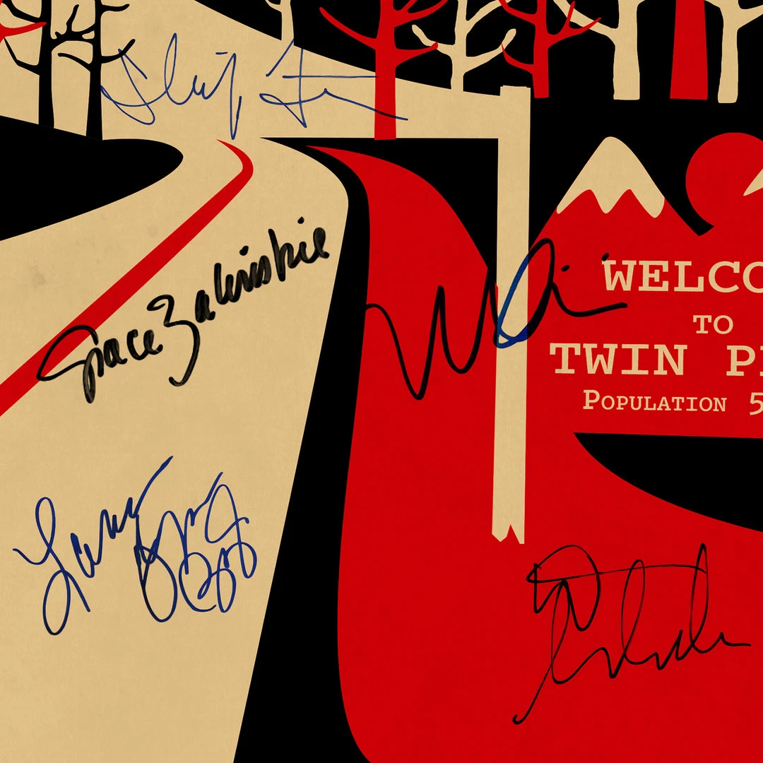 RARE-T Twin Peaks (1990) Script Limited Signature Edition Studio Licensed Custom Frame Limited Edition Frames 4 RARE-T Twin Peaks (1990) Script Limited Signature Edition Studio Licensed Custom Frame Limited Edition Frames
