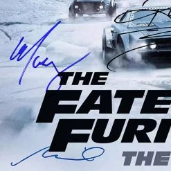 RARE-T The Fate Of The Furious - The Album Platinum LP Limited Signature Edition Studio Licensed Custom Frame Limited Edition Frames