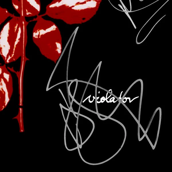 RARE-T Depeche Mode Violator Gold LP Limited Signature Edition Studio Licensed Custom Frame Limited Edition Frames 4 RARE-T Depeche Mode Violator Gold LP Limited Signature Edition Studio Licensed Custom Frame Limited Edition Frames
