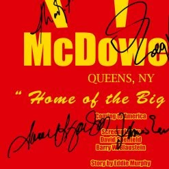 RARE-T Coming To America Transcript Limited Signature Edition Studio Licensed Custom Frame