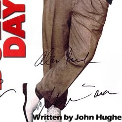 G.R.O. Ferris Bueller's Day Off- Limited Signature Edition Studio Licensed Script Custom Frame