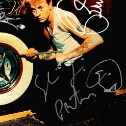 RARE-T The Stray Cats - Rant N' Rave Platinum LP Limited Signature Edition Studio Licensed Custom Frame Limited Edition Frames