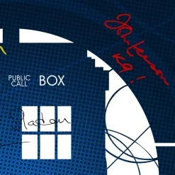 RARE-T Doctor Who (4th) Script Limited Signature Edition Studio Licensed Custom Frame