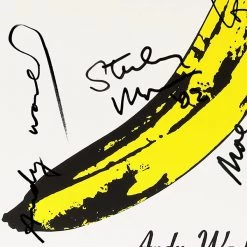 RARE-T The Velvet Underground & Nico - The Velvet Underground & Nico Gold LP Limited Signature Edition Studio Licensed Custom Frame