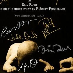 RARE-T The Curious Case Of Benjamin Button Script Limited Signature Edition Studio Licensed Custom Frame