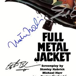 RARE-T Full Metal Jacket Script Limited Signature Edition Studio Licensed Custom Frame Limited Edition Frames