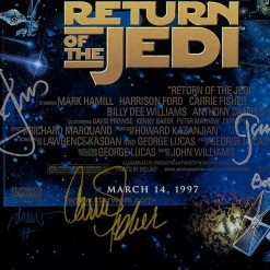 RARE-T Limited Edition Frames Star Wars Return Of The Jedi Mini Poster Limited Signature Edition Studio Licensed Custom Frame 15 RARE-T Limited Edition Frames Star Wars Return Of The Jedi Mini Poster Limited Signature Edition Studio Licensed Custom Frame