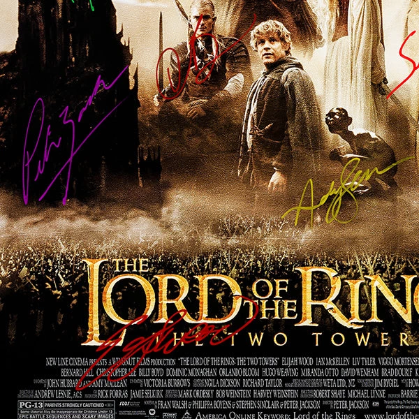 RARE-T Limited Edition Frames Lord Of The Rings - The Two Towers Limited Signature Edition Studio Licensed Movie Mini Poster Custom Frame 7 RARE-T Limited Edition Frames Lord Of The Rings - The Two Towers Limited Signature Edition Studio Licensed Movie Mini Poster Custom Frame