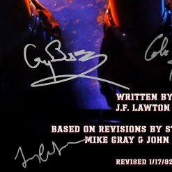 RARE-T Under Siege Script Limited Signature Edition Studio Licensed Custom Frame Limited Edition Frames 19 RARE-T Under Siege Script Limited Signature Edition Studio Licensed Custom Frame Limited Edition Frames