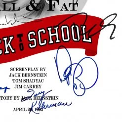 RARE-T Limited Edition Frames Back To School (1986) Script Limited Signature Edition Studio Licensed Custom Frame