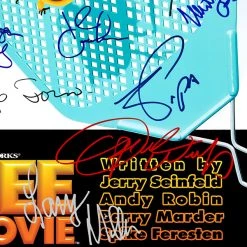 RARE-T Bee Movie Script Limited Signature Edition Studio Licensed Custom Frame