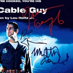 RARE-T Limited Edition Frames The Cable Guy Script Limited Signature Edition Studio Licensed Custom Frame