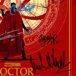 RARE-T Doctor Strange Transcript Limited Signature Edition Studio Licensed Custom Frame