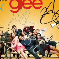 RARE-T Glee The Music Gold LP Limited Signature Edition Studio Licensed Custom Frame