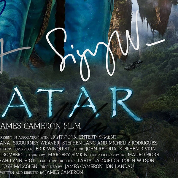 RARE-T Avatar Mini Poster Limited Signature Edition Studio Licensed Custom Frame Limited Edition Frames 7 RARE-T Avatar Mini Poster Limited Signature Edition Studio Licensed Custom Frame Limited Edition Frames