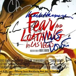 RARE-T NEW Fear & Loathing In Las Vegas Mini Poster Limited Signature Edition Studio Licensed Custom Frame 16 RARE-T NEW Fear & Loathing In Las Vegas Mini Poster Limited Signature Edition Studio Licensed Custom Frame
