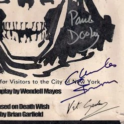 RARE-T Death Wish 1974 Transcript Limited Signature Edition Studio Licensed Custom Frame Limited Edition Frames 20 RARE-T Death Wish 1974 Transcript Limited Signature Edition Studio Licensed Custom Frame Limited Edition Frames