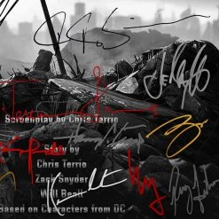 RARE-T Zack Snyder's Justice League Transcript Limited Signature Edition Studio Licensed Custom Frame Limited Edition Frames 17 RARE-T Zack Snyder's Justice League Transcript Limited Signature Edition Studio Licensed Custom Frame Limited Edition Frames