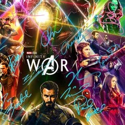 RARE-T Avengers Infinity War Mini Poster Limited Signature Edition Studio Licensed Custom Frame 14 RARE-T Avengers Infinity War Mini Poster Limited Signature Edition Studio Licensed Custom Frame