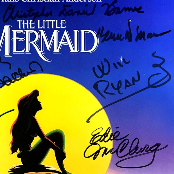 RARE-T The Little Mermaid Script Limited Signature Edition Studio Licensed Custom Frame 7 RARE-T The Little Mermaid Script Limited Signature Edition Studio Licensed Custom Frame