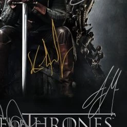 RARE-T Limited Edition Frames Game Of Thrones Mini Poster Limited Signature Edition Studio Licensed Custom Frame