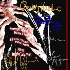 RARE-T Scrooged Script Limited Signature Edition Studio Licensed Custom Frame