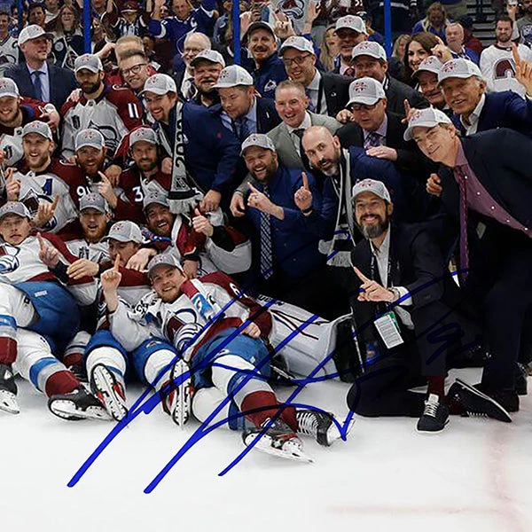 RARE-T Colorado Avalanche 2022 Stanley Cup Champions Photo Limited Signature Edition Licensed Custom Frame NEW 8 RARE-T Colorado Avalanche 2022 Stanley Cup Champions Photo Limited Signature Edition Licensed Custom Frame NEW