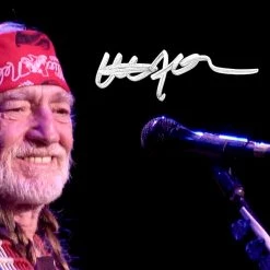 RARE-T Willie Nelson Photo Limited Signature Edition Studio Licensed Custom Frame 10 RARE-T Willie Nelson Photo Limited Signature Edition Studio Licensed Custom Frame