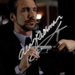 RARE-T Die Hard - Hans Gruber Limited Signature Edition Studio Licensed Photo Custom Frame Limited Edition Frames