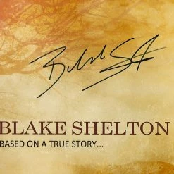 RARE-T Blake Shelton Based On A True Story Platinum LP Limited Signature Edition Studio Licensed Custom Frame