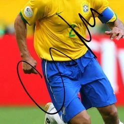 RARE-T Brazil - Marco Evangelista De Morais Cafu Photo Limited Signature Edition Studio Licensed Custom Frame