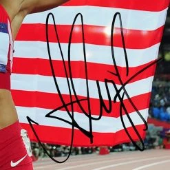 RARE-T Allyson Felix Photo Limited Signature Edition Studio Licensed Custom Frame