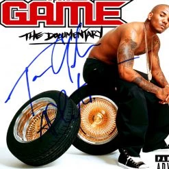 RARE-T The Game - The Documentary Gold LP Limited Signature Edition Studio Licensed Custom Frame 13 RARE-T The Game - The Documentary Gold LP Limited Signature Edition Studio Licensed Custom Frame