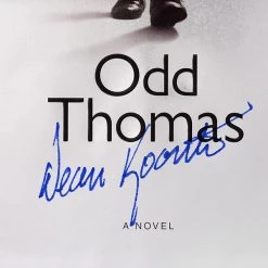 RARE-T Dean Koontz - Odd Thomas Book Cover Photo Limited Signature Edition Studio Licensed Custom Frame NEW