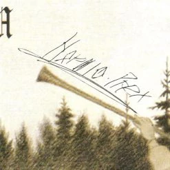 RARE-T Limited Edition Frames Burzum - Filosofem Platinum LP Limited Signature Edition Studio Licensed Custom Frame