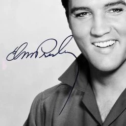 RARE-T Limited Edition Frames Elvis Presley Portrait Photo Limited Signature Edition Studio Licensed Custom Frame