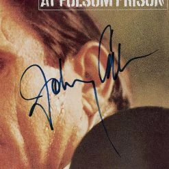 RARE-T Johnny Cash At Folsom Prison Gold LP Limited Signature Edition Studio Licensed Custom Frame