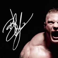 RARE-T Brock Lesnar Limited Signature Edition Studio Licensed Photo Custom Frame Sports Memorabilia 10 RARE-T Brock Lesnar Limited Signature Edition Studio Licensed Photo Custom Frame Sports Memorabilia