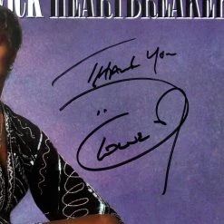 RARE-T Dionne Warwick - Heartbreaker Platinum LP Limited Signature Edition Studio Licensed Custom Frame Limited Edition Frames