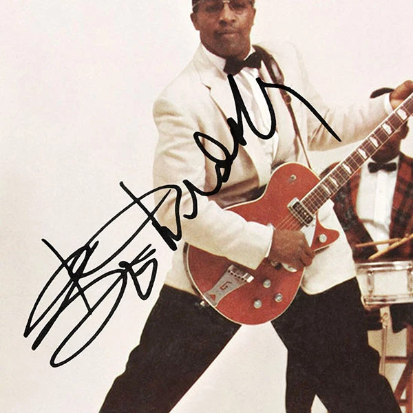 RARE-T Bo Diddley - Self-titled Gold LP Limited Signature Edition Studio Licensed Custom Frame 4 RARE-T Bo Diddley - Self-titled Gold LP Limited Signature Edition Studio Licensed Custom Frame