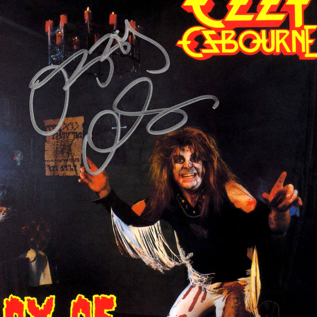 RARE-T Ozzy Osbourne Diary Of A Madman Platinum LP Limited Signature Edition Studio Licensed Custom Frame Limited Edition Frames 2 RARE-T Ozzy Osbourne Diary Of A Madman Platinum LP Limited Signature Edition Studio Licensed Custom Frame Limited Edition Frames
