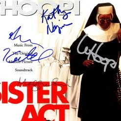 RARE-T Limited Edition Frames Sister Act - Original Motion Picture Soundtrack LP Cover Limited Signature Edition Studio Licensed Custom Frame