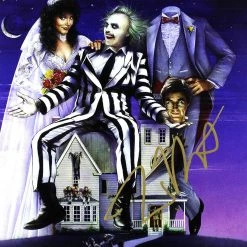 RARE-T Beetlejuice Movie Soundtrack LP Cover Limited Signature Edition Studio Licensed Custom Frame