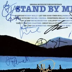 RARE-T Stand By Me - Soundtrack Platinum LP Limited Signature Edition Studio Licensed Custom Frame Limited Edition Frames