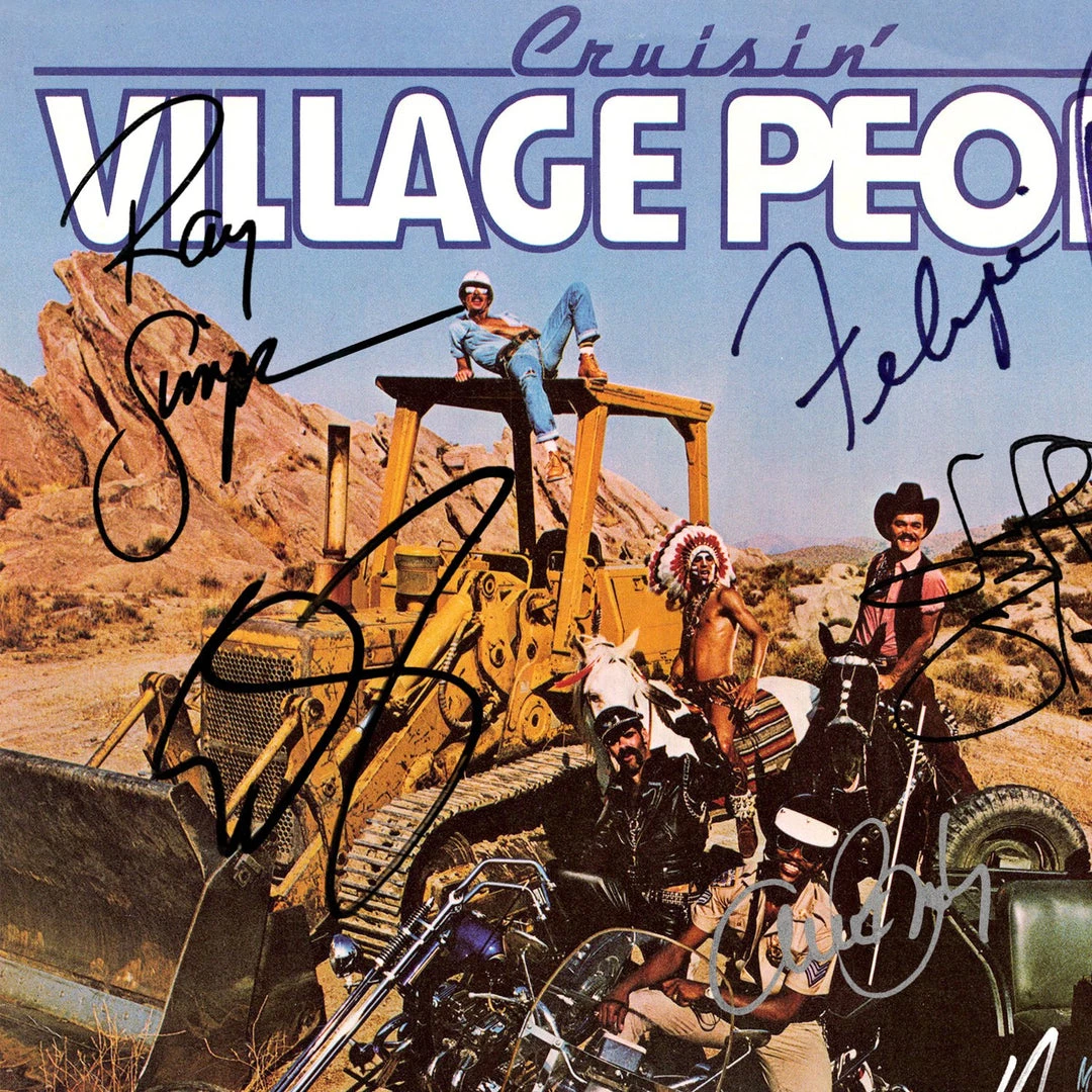 RARE-T Village People - Cruisin Platinum LP Limited Signature Edition Studio Licensed Custom Frame Limited Edition Frames 4 RARE-T Village People - Cruisin Platinum LP Limited Signature Edition Studio Licensed Custom Frame Limited Edition Frames