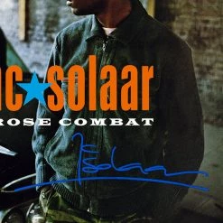 RARE-T Limited Edition Frames MC Solaar - Prose Combat Platinum LP Limited Signature Edition Studio Licensed Custom Frame