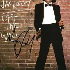 RARE-T Michael Jackson - Off The Wall Platinum LP Limited Signature Edition Studio Licensed Custom Frame Limited Edition Frames