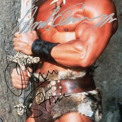 RARE-T Conan The Barbarian Photo Limited Signature Edition Studio Licensed Custom Frame Limited Edition Frames